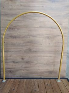 میله اتاق پرو پرده ای طلایی